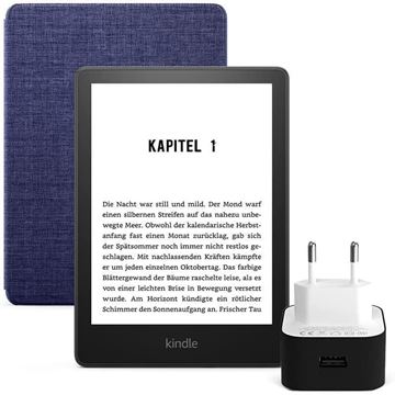 Amazon Kindle 6.8" Paperwhite 5 E Kitap Okuyucu 8 Gb Reklamsız + Orijinal Kumaş Kılıf ve Şarj Adaptörü resmi