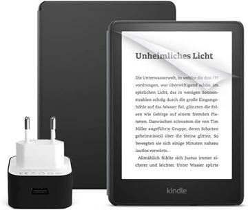 Amazon Kindle Paperwhite Kids E Kitap Okuyucu 16 GB Kılıf ve Adaptör Seti resmi