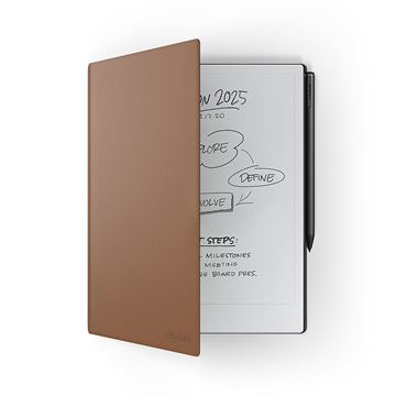 reMarkable 2 Paper Tablet + Marker Plus Kalem (Silgili) + Klavyeli Kılıf Kahverengi resmi