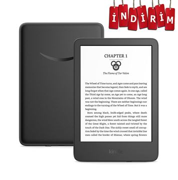 Amazon Kindle Basic 2022 E Kitap Okuyucu 16 GB Reklamlı resmi