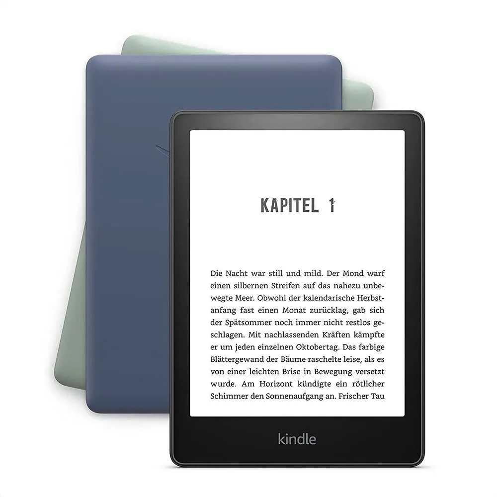 Amazon Kindle Paperwhite Signature Edition 32GB Siyah ve Yeşil Renkler
