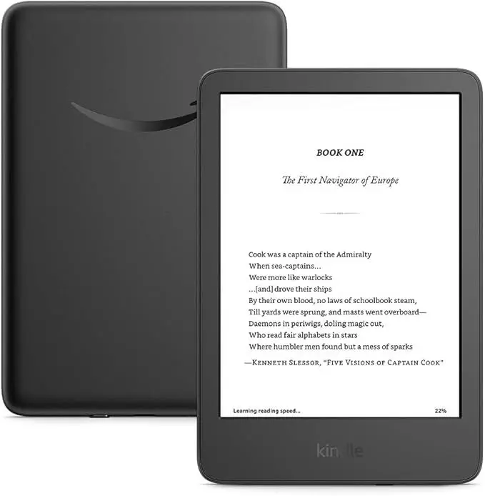 Amazon Kindle Basic 2024 E Kitap Okuyucu 16 GB Reklamsız - Kılıf Hediye - Görsel 4
