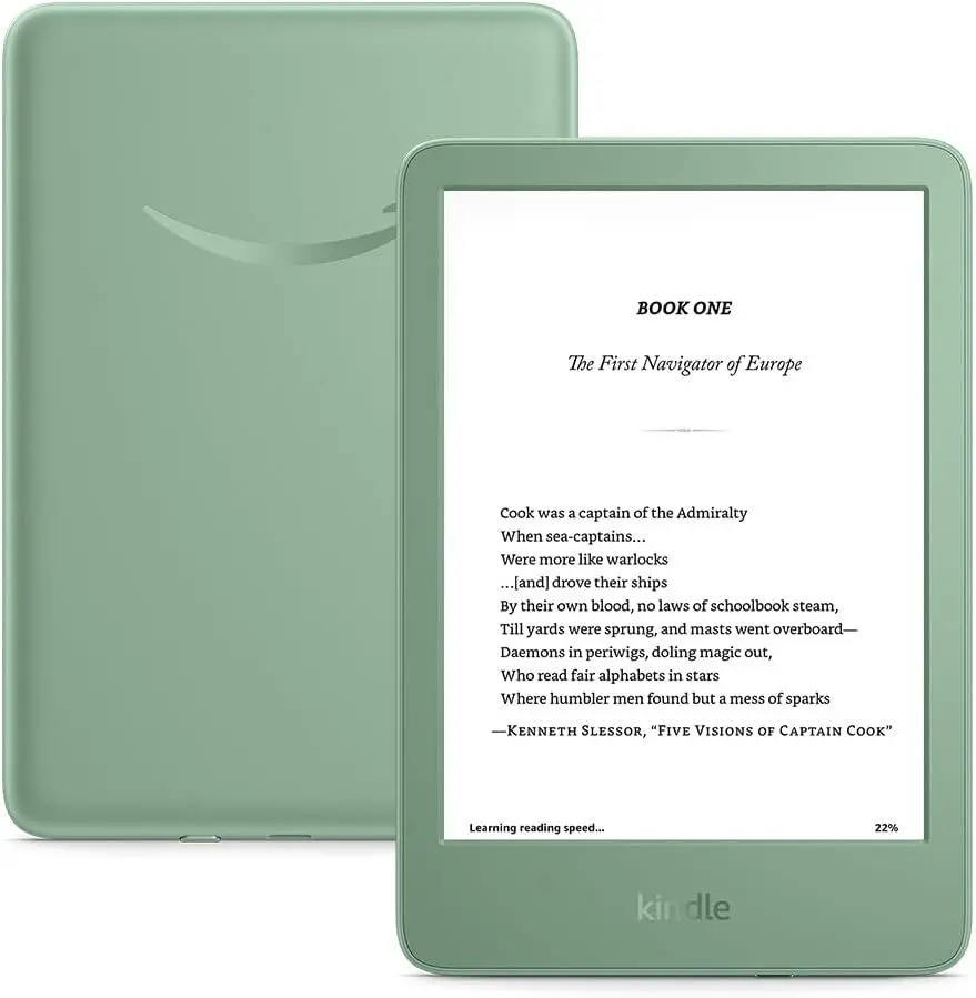 Amazon Kindle Basic 2024 E Kitap Okuyucu 16 GB Reklamsız - Kılıf Hediye - Görsel 3