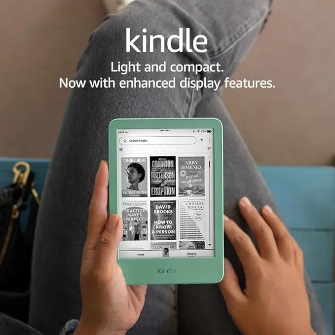 Amazon Kindle Basic 2024 E Kitap Okuyucu 16 GB Reklamsız - Kılıf Hediye - Görsel 11