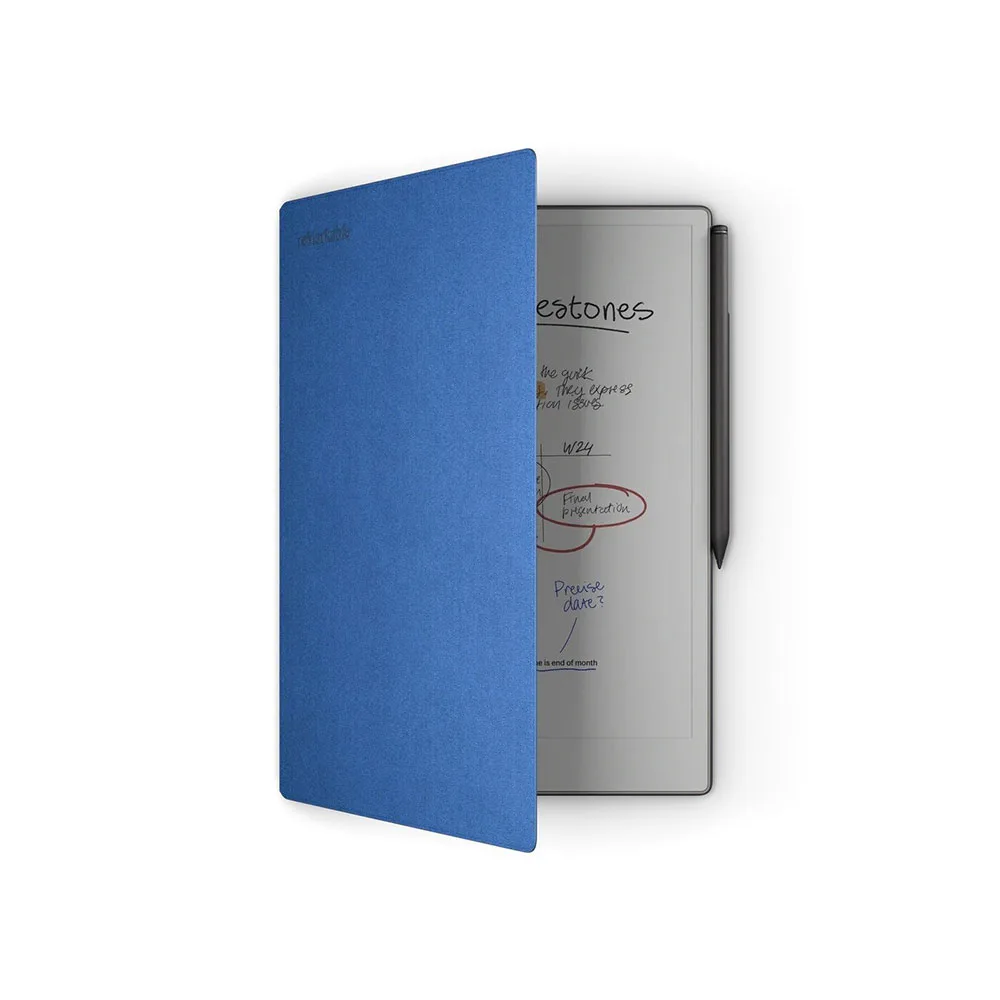 Remarkable Paper Pro, Marker Plus Kalem ve Mozaik Dokuma Cobalt Kılıf Paket Ürünü