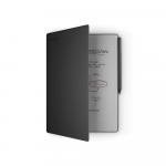 Premium deri siyah kılıf ve Marker Plus kalem ile kullanılan Remarkable Paper Pro cihazının şık ve dayanıklı tasarım görünümü.