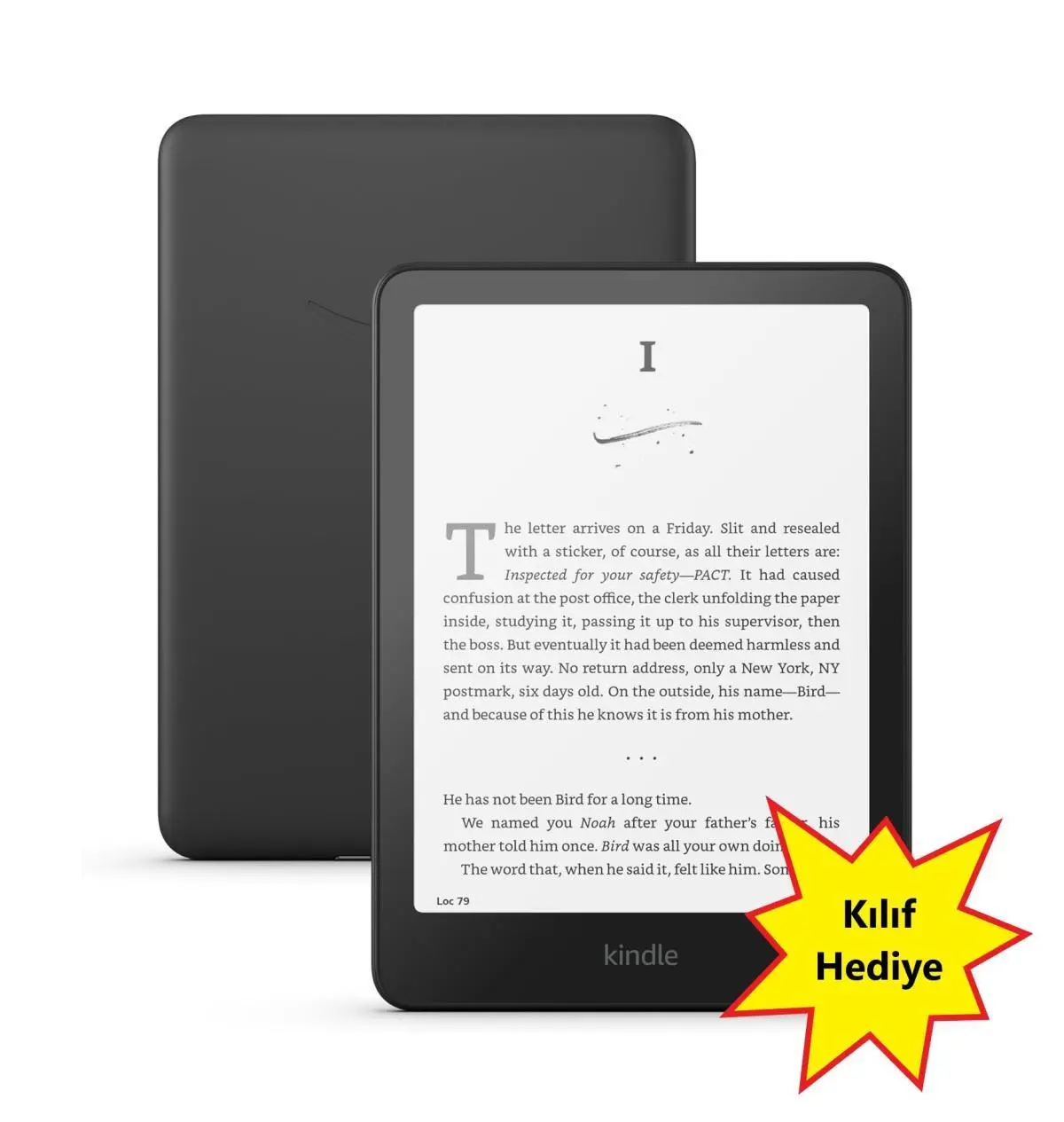 Amazon Kindle 7" Paperwhite 2024 E Kitap Okuyucu 16 GB Reklamsız - Görsel 1