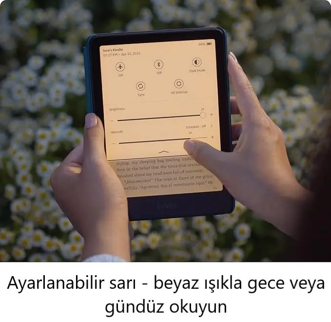 Amazon Kindle 7" Paperwhite 2024 E Kitap Okuyucu 16 GB Reklamsız - Görsel 3