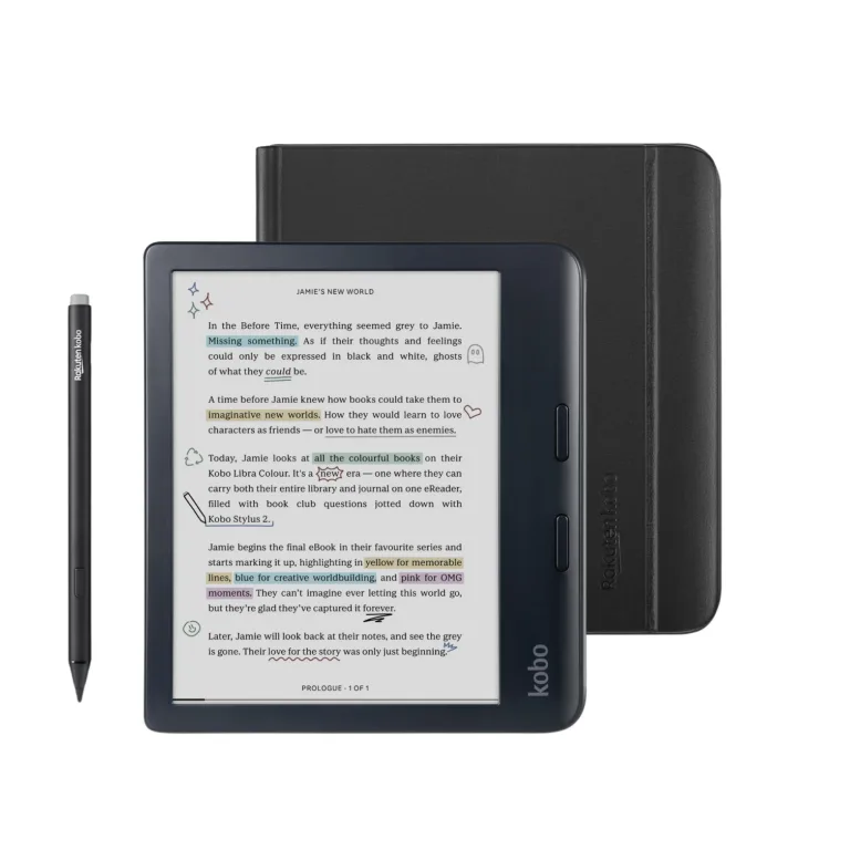 Kobo Libra Colour Black eReader with Case Bundle Black Notebook SleepCover Case Stylus b97bb15e 054e 44f3 9daa ee8a7cbc9c35.a47dbf038fe48842be406b1ec9bd6099