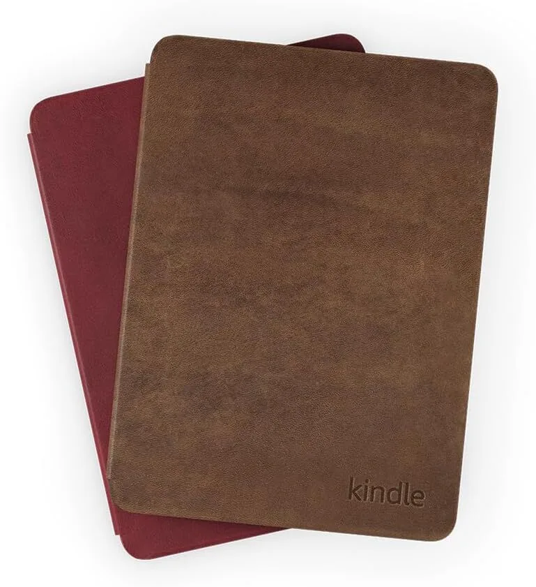 Amazon Kindle Paperwhite 2024 Orijinal Premium Deri Kılıf - Görsel 1
