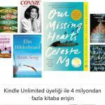 Amazon Kindle Paperwhite 2024, Kindle Unlimited üyeliği ile 4 milyondan fazla kitaba erişim sunuyor, sınırsız okuma deneyimi.