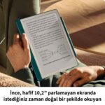 Kindle Scribe 2024 e-kitap okuyucu, 10.2 inç yansımasız ekranıyla doğal okuma deneyimi