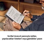 Kindle Scribe 2024 e-kitap okuyucu, Premium Pen ile el yazısı not alma ve yapılacaklar listesi oluşturma