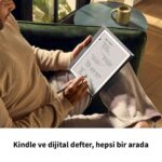 Amazon Kindle Scribe 2024 E Kitap Okuyucu 64 GB Premium Pen Metalik Yeşim - Görsel 2