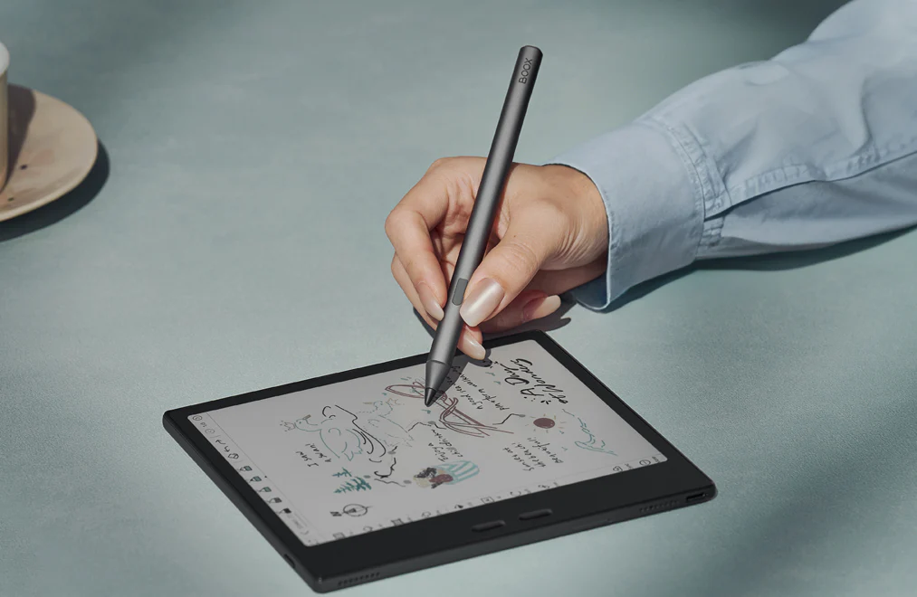 boox inksense stylus ergonomik kalem kullanim