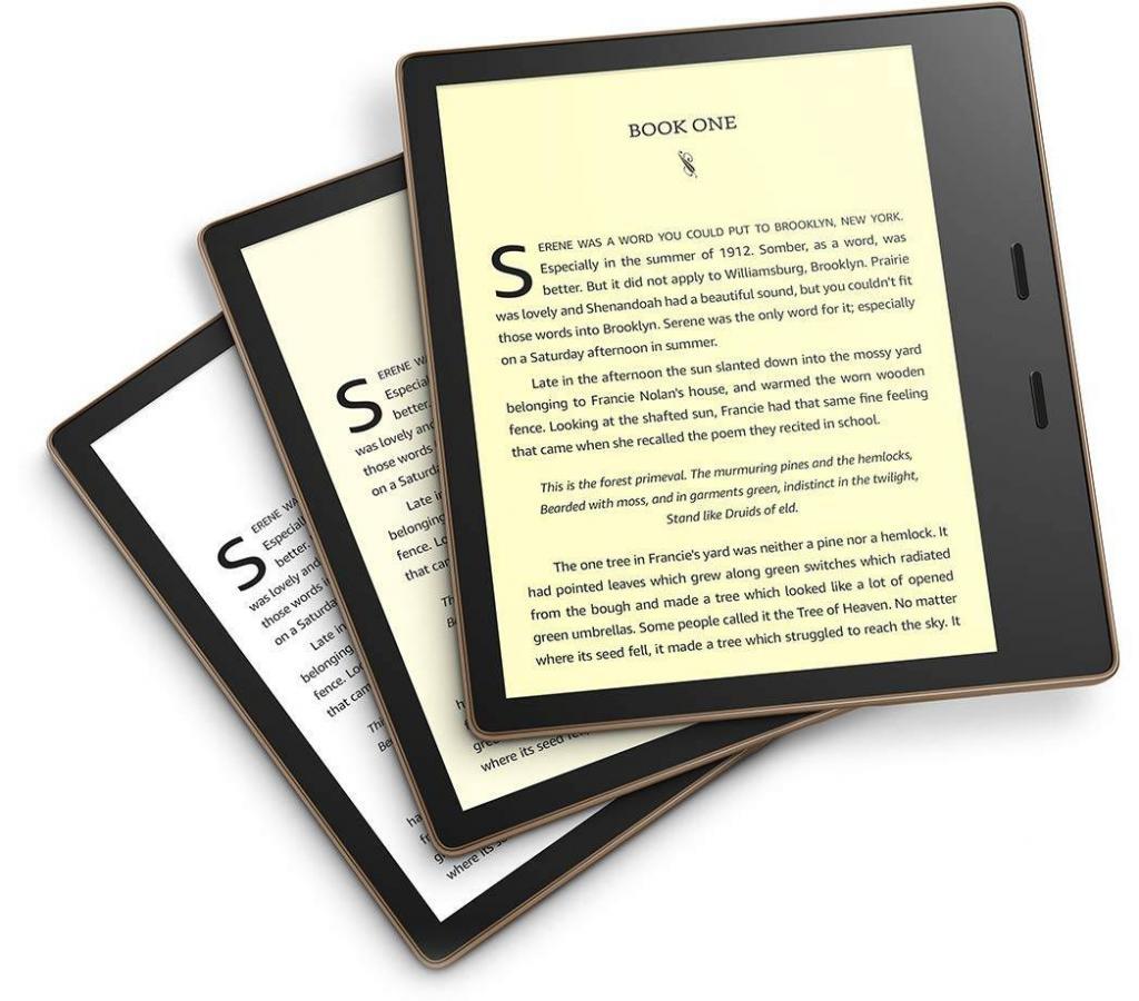 kindle oasis ekran ayari