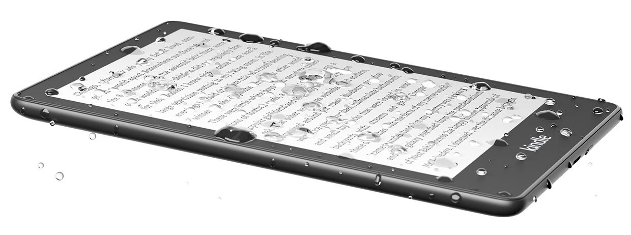 kindle paperwhite suya dayanikli ekran