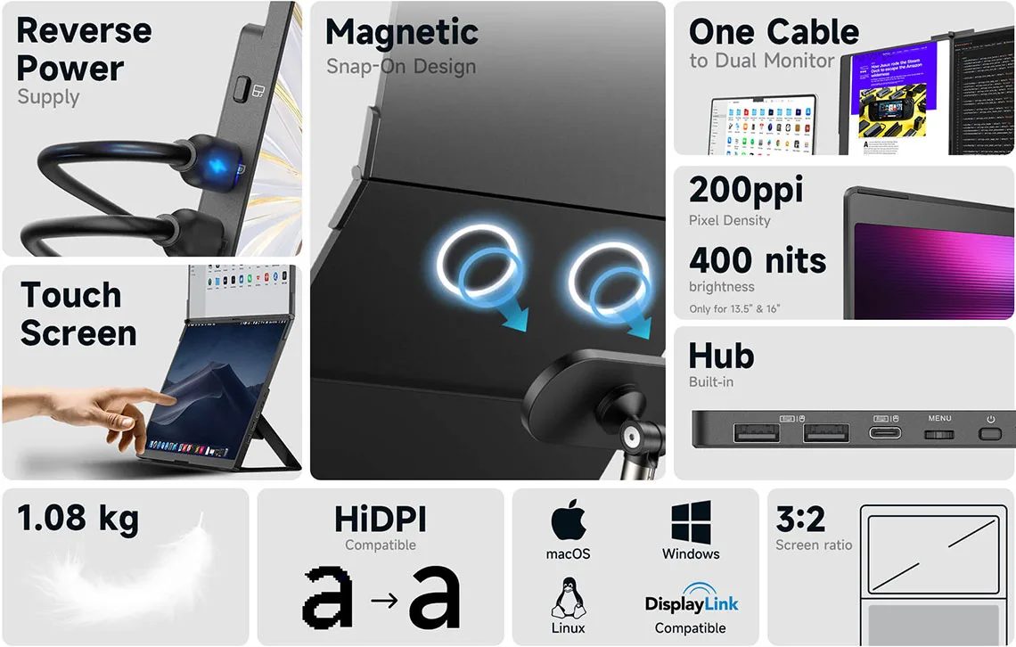 flipgo pro 13 5 inc teknik ozellikler