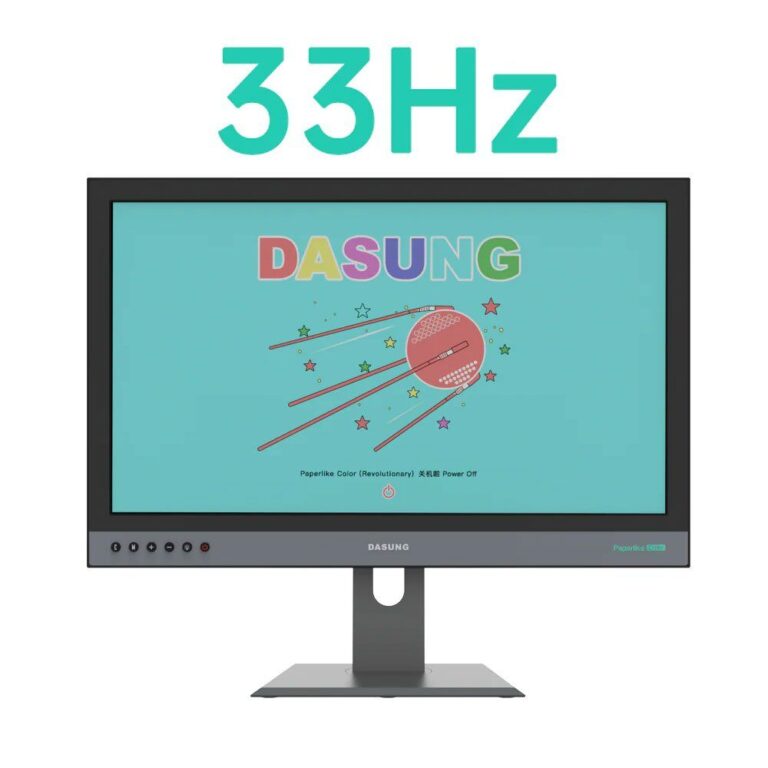 DASUNG Paperlike Color 25,3 inç renkli E-Ink monitör 33Hz yenileme hızıyla