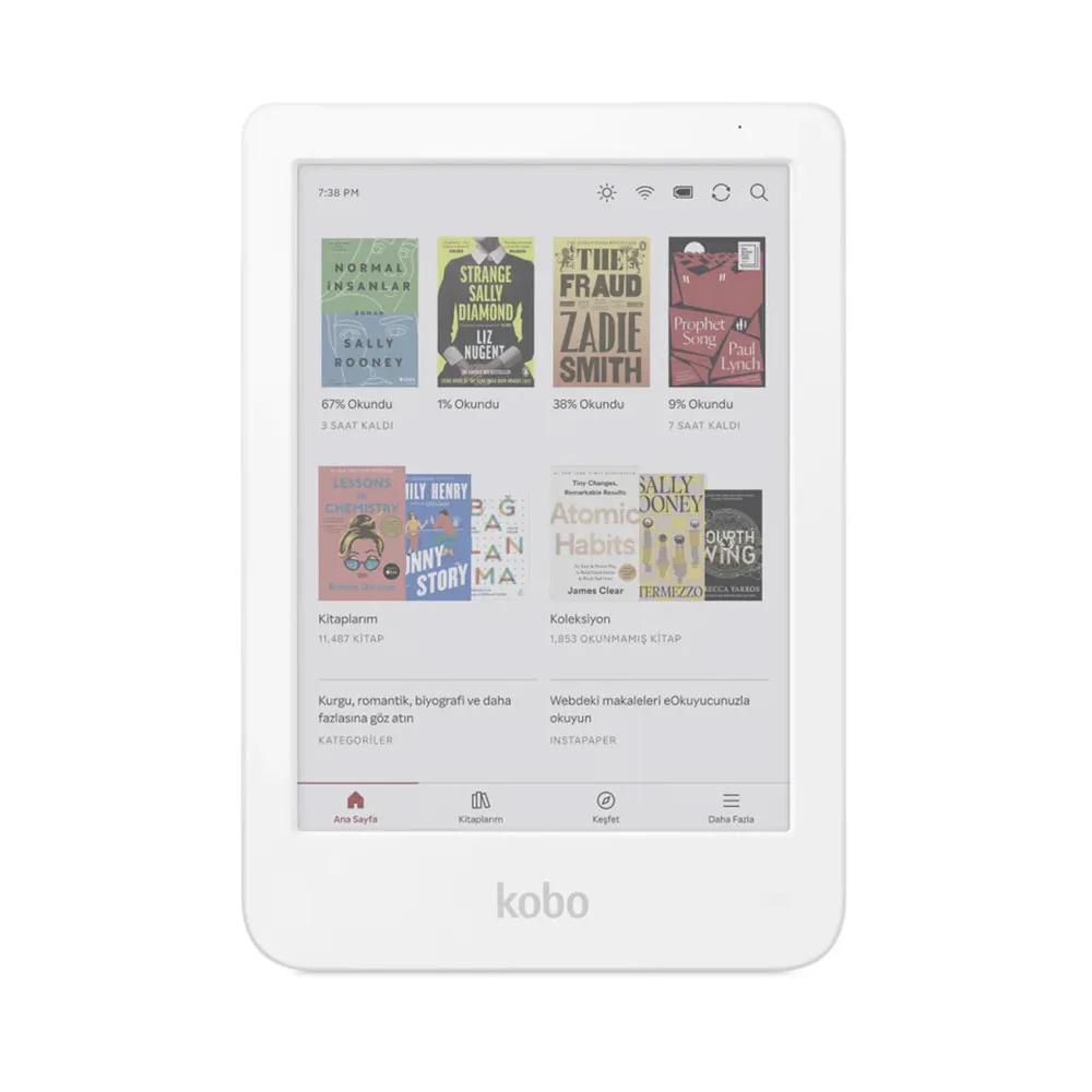 Kobo Clara Colour E Kitap Okuyucu 6″ - Beyaz