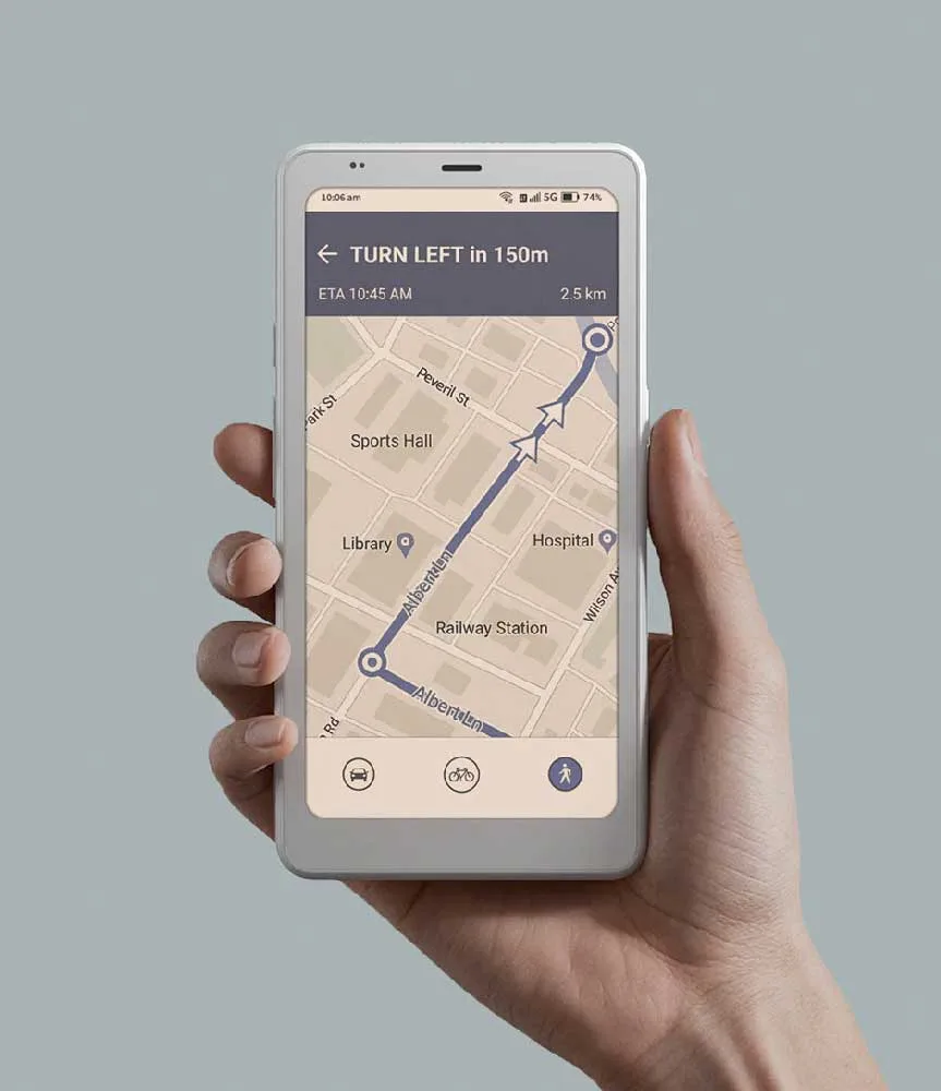 boox palma 2 pro agps harita navigasyon goruntusu