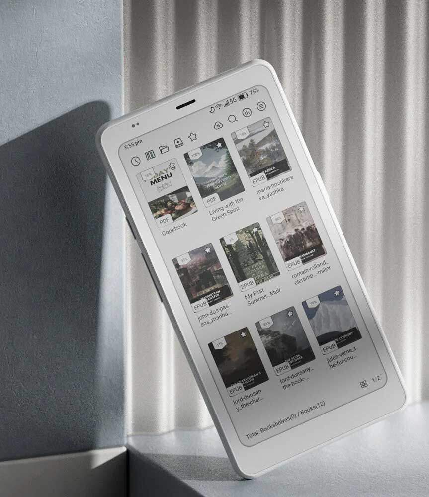boox palma 2 pro ekitap kutuphanesi ekran goruntusu