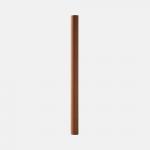 Kahverengi Onyx Boox Note Air 5 C manyetik klavyeli kılıfın yan profilden görünümü.