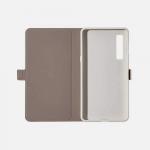 Onyx Boox Palma Serisi 2’si 1 arada manyetik kılıf fildişi renkte üstten açıyla gösteriliyor. Standlı kapak ve iç koruma çerçevesi birlikte görünür durumda