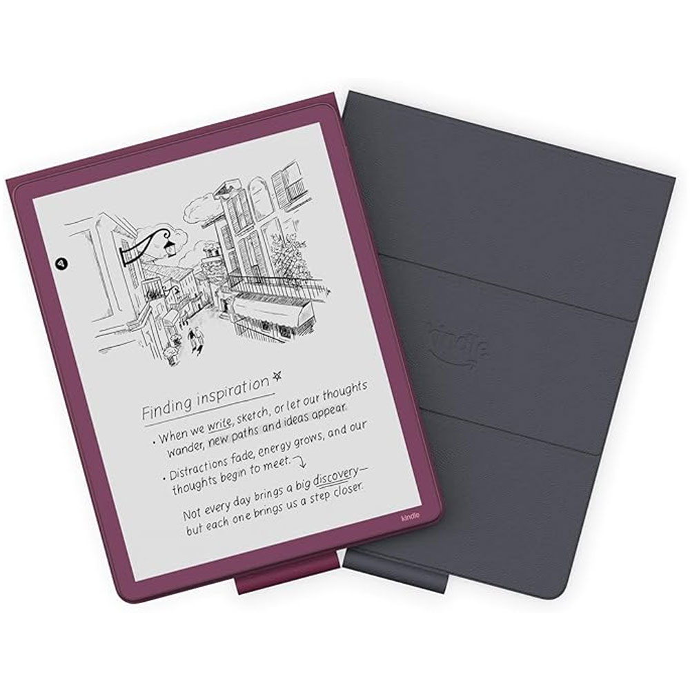 amazon kindle scribe 2025 3 nesil premium deri manyetik kilif graphite fig karsilastirma