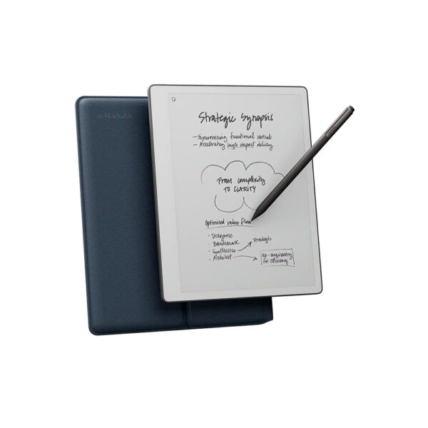 reMarkable Paper Pure Mavi – E Ink tablet, Sleeve Folio kılıf ve Marker kalem seti