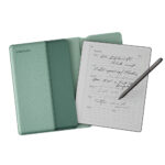 reMarkable Paper Pure Sis Yeşili – Sleeve Folio kılıf içinde haftalık planlayıcı görünümü