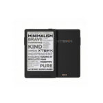 Xteink X3 Ultra Kompakt Mıknatıslı E-Kitap Okuyucu Siyah Renk