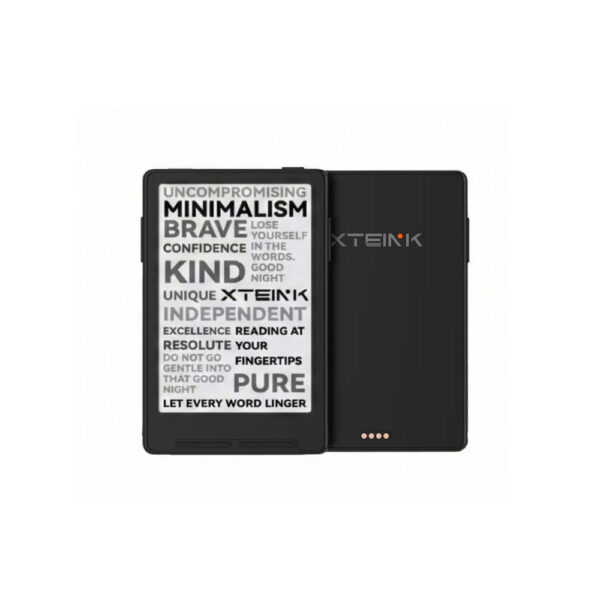 Xteink X3 Ultra Kompakt Mıknatıslı E-Kitap Okuyucu Siyah Renk