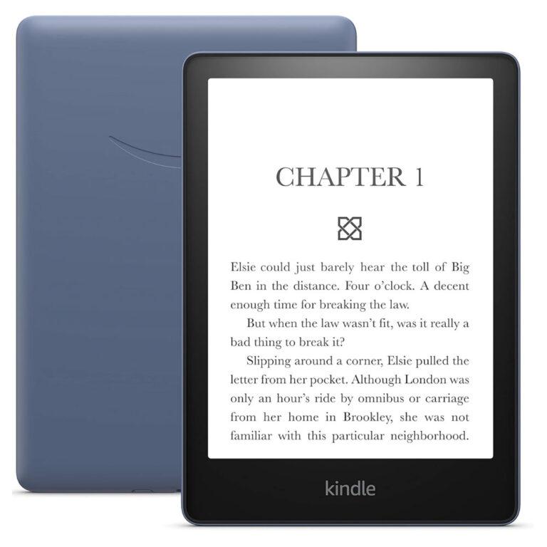 Amazon Kindle Paperwhite 11. Nesil Mavi Renk - 16 GB Reklamlı, Sertifikalı, Yenilenmiş ve 1 Yıl Garantili