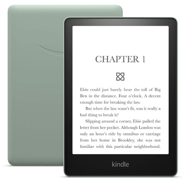 Amazon Kindle Paperwhite 11. Nesil Yeşil Renk - 16 GB Reklamlı, Sertifikalı, Yenilenmiş ve 1 Yıl Garantili