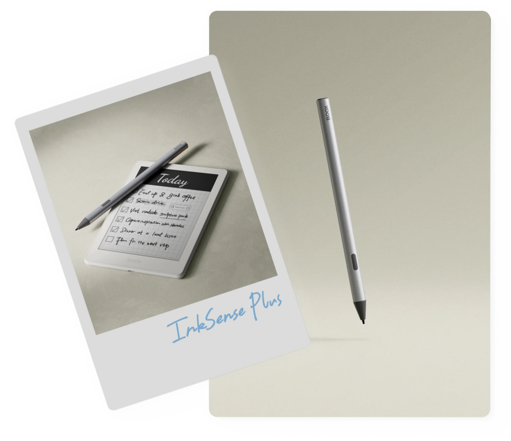 boox inksense plus kalem aksesuar detay
