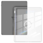 Kindle Scribe 11" 2025 kılıfının şeffaf TPU arka kapağı ve cihazın orijinal tasarımı