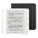 Kobo Libra Colour beyaz e-okuyucu, notebook kılıf ve beyaz kalem paketi