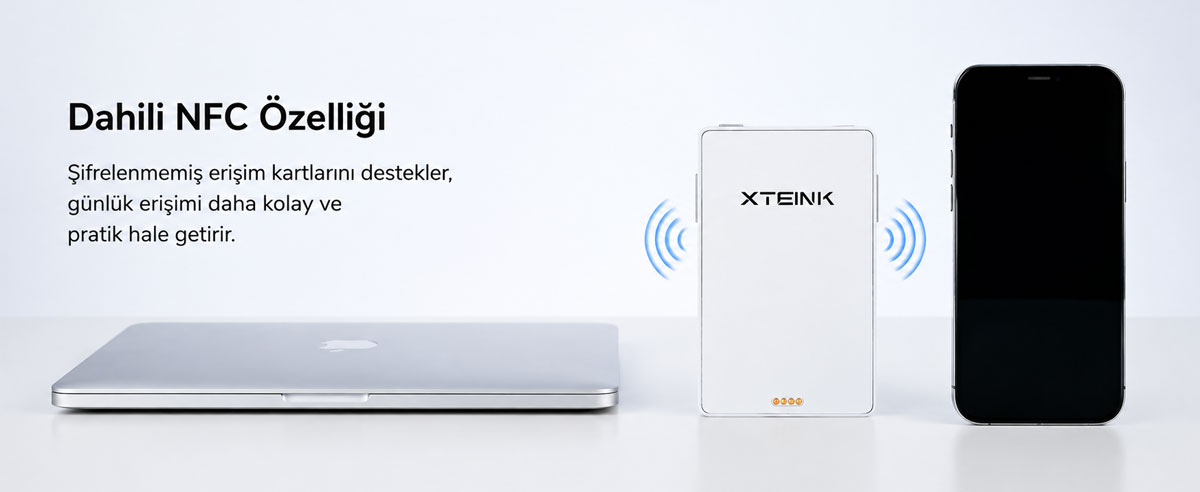 xteink x3 dahili nfc ozelligi ve kartsiz erisim