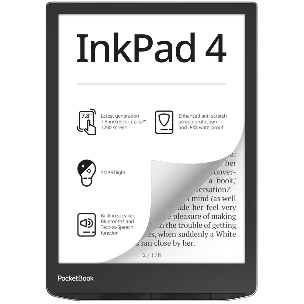 Pocketbook İnkpad 4 E Kitap Okuyucu 7.8" SMARTlight 32 GB